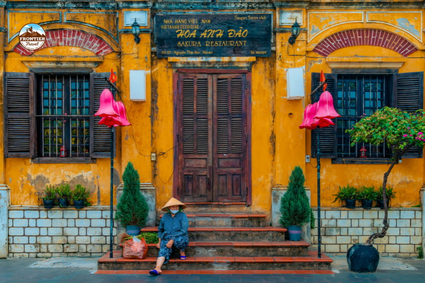 Hoi An is famous among international tourists.